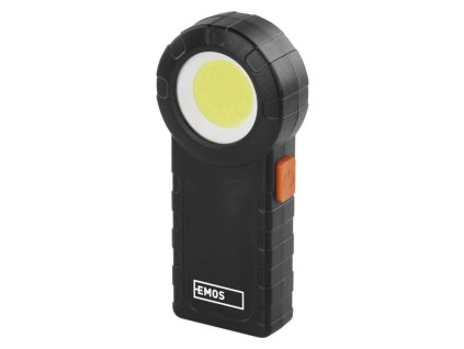Emos COB LED svítilna plastová P4715 na baterie, 350 lm