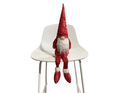 Vánoční skřítek s flitry