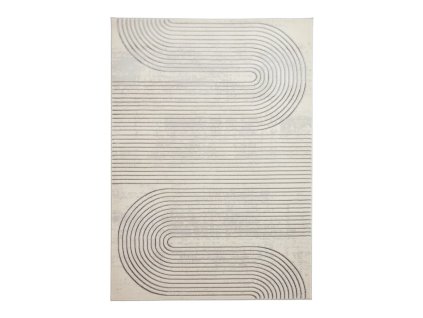 Koberec Apollo světle šedý/krémový 160x220 cm