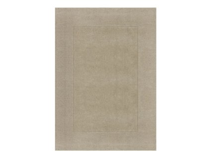 Koberec Textured Wool Border béžový  200x290 cm