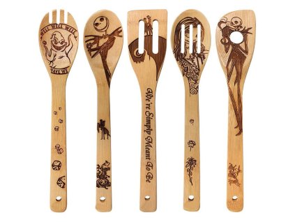 Sada kuchyňského náčiní s Ukradené Vánoce Tima Burtona