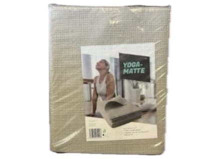 Skládací podložka na jógu, odolná, protiskluzová