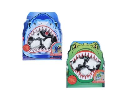 Sada sádrových figurek s barvičkami na pomalování