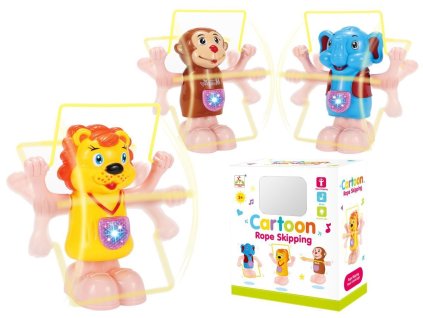 Skákající neúnavné zvířátko na baterie