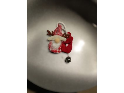 Vánoční plyšová ozdoba