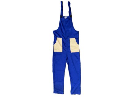 Pracovní modré kalhoty s laclem