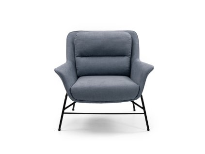 Modré křeslo Teulat Sadira