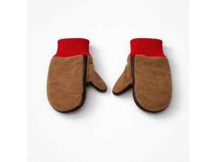 Dětské palčáky teplé celokožené