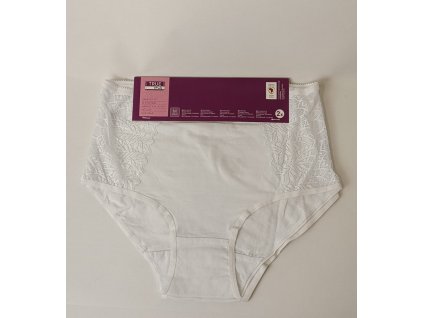Dámské kalhotky s krajkou bílé 2ks