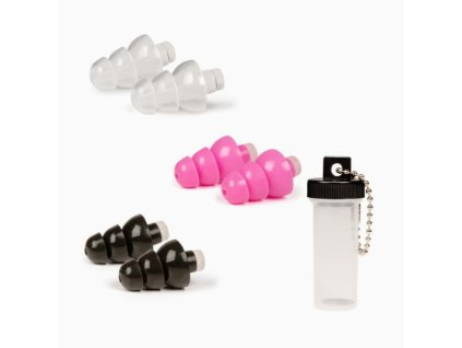 Špunty do uší v úložném boxu 3 ks