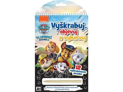 Vyškrabuj, objevuj, vybarvuj Tlapková patrola