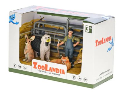 Zvířátka farma s doplňky