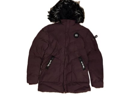 Dámská zimní fialová bunda W