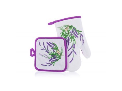 Kuchyňské chňapky LEVANDULE