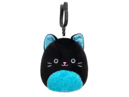 Squishmallows Klíčenka Černá kočka Eponine