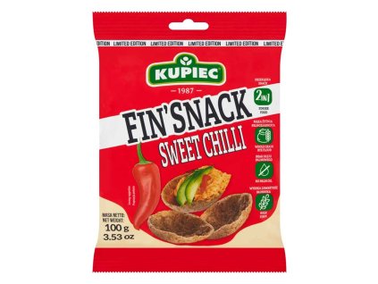 Žitné snacky  s příchutí sladké chilli