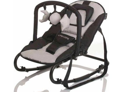 440809 3 detske houpaci lehatko cerno sede
