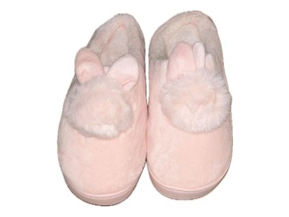 Dámské domácí bačkory světle růžové