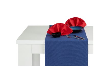 Běhoun na stůl BELLA NEW - Tmavě modrá