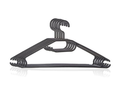 Ramínko plastové sada 5 ks, černá