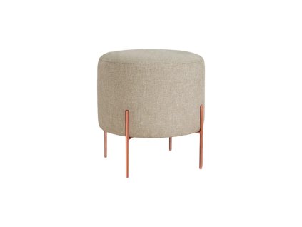 Taburet Copper šedý