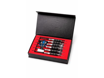 Precizní sada kovových šipek