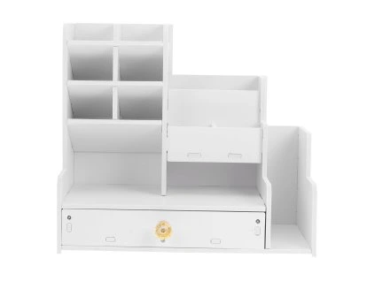 Zásuvkový úložný organizér bílý