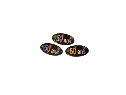 80 papírových konfet - 4 x 2 cm