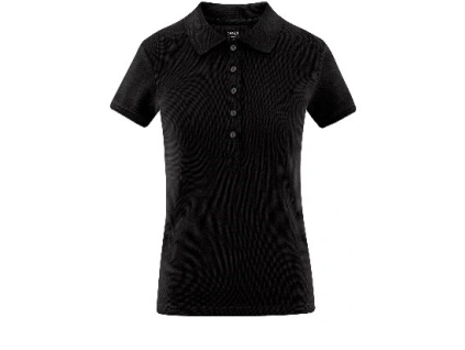 Černá bavlněná polokošile klasická