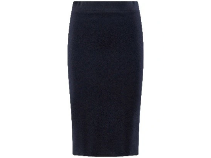 Černá Sukně pouzdrová klasická