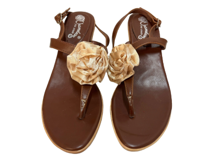 Dámské sandále  - hnědé