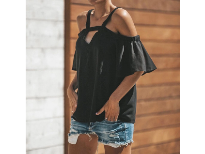Dámské triko Coriander Černá-S ATBD32886849043-Black-S