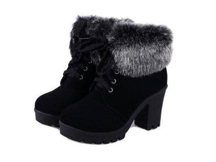 Kozačky s kožíškem