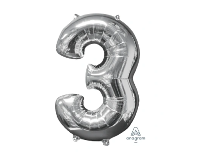 Nafukovací balónek číslo 3