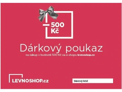 Darkovy poukaz 500 2023