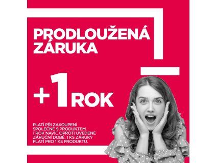 Prodloužená záruka +1 Rok