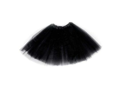 Tylová sukně - černá