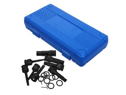 Sada rázových hlavic 1/2" (8 ks) – šestihranné/TORX