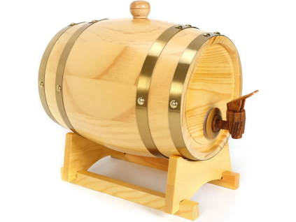 3litrový sud na lihoviny