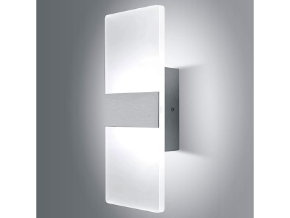Nástěnná LED lampa 12 W bílá, 30x11 cm