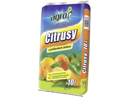 AGRO Substrát pro citrusy 10 l