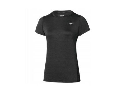 Dámské tričko MIZUNO Impulse Core Tee / Černá / velikost S