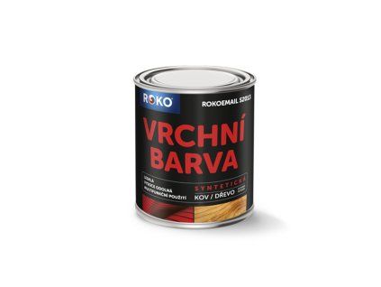Vrchní barva Rokoemail S 2013 0.6l bílá