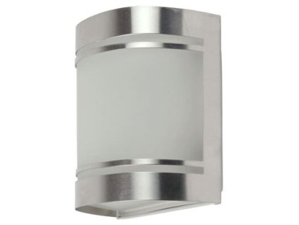 Venkovní nástěnné svítidlo Smartwares 14x16,5x10,5 cm Stříbrné