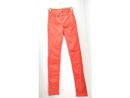 Dámské plátěné kalhoty LPB - oranžové