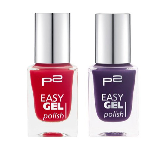 p2 Cosmetics / Easy Gel polish / lak na nechty Varianta: 110 plum perfection