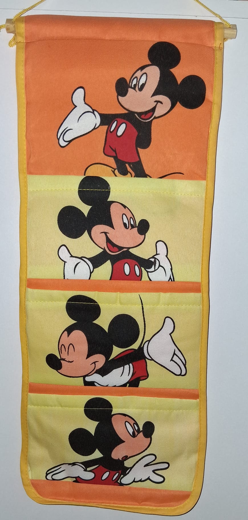 MALÝ DETSKÝ VRECKÁR MICKEY MOUSE ŽLTO ORANŽOVÁ