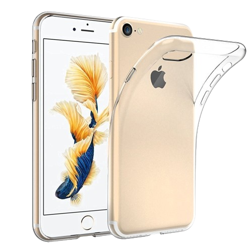 Tenký gélový obal pre iPhone 6/6S - Transparentný