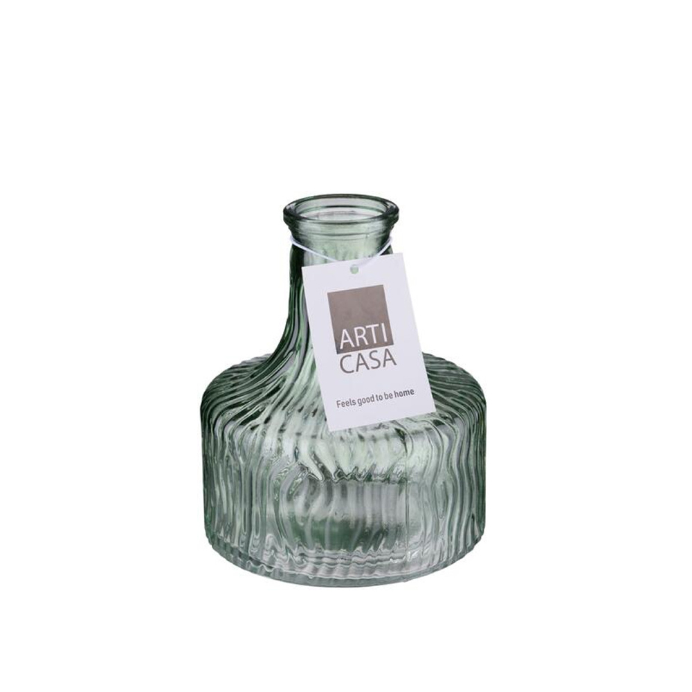 Sklenená váza zebra vzor ARTICASA