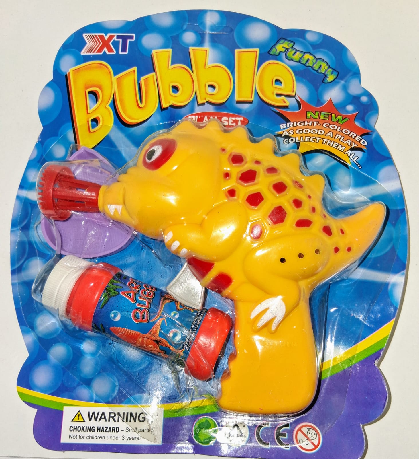 Bubble play set Varianta: vlk žlutý